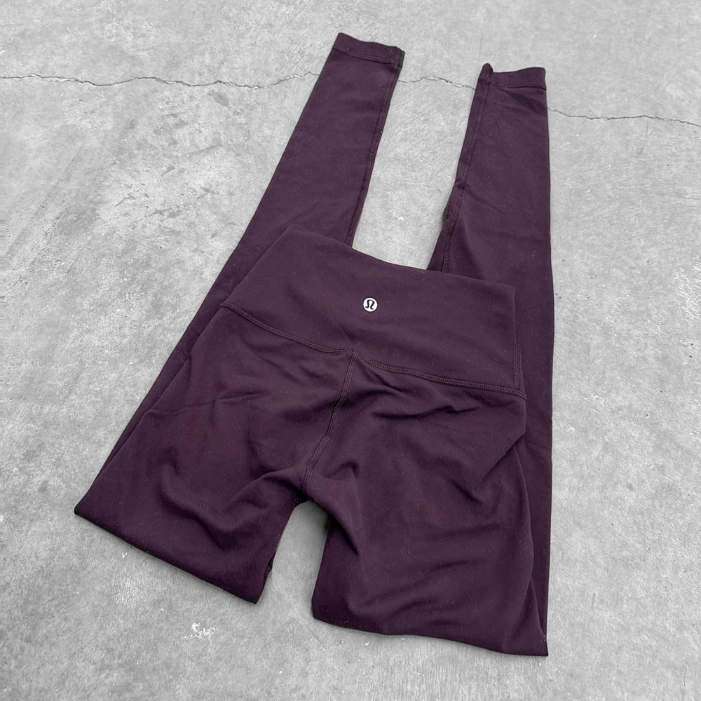 Deep Purple Lululemon Align Leggings